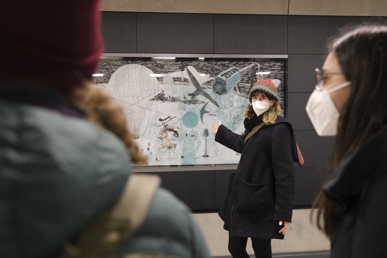 Führungen im Bahnhof der Wissenschaften