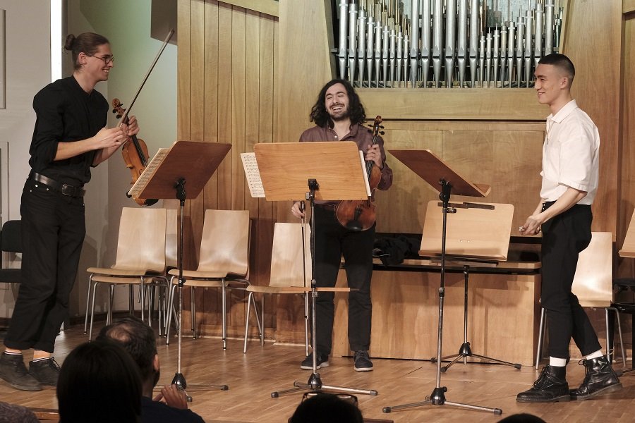 Musiker im Reutersaal